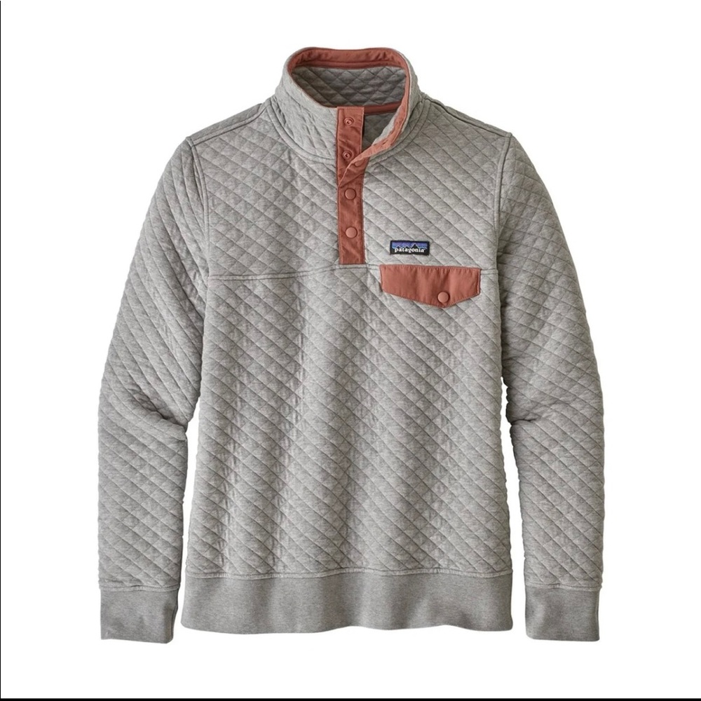 Patagonia quilt snap t pullover